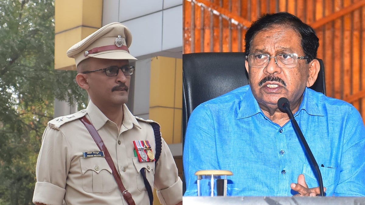 ಎಸ್‌ಪಿ ಪವನ್ ನೆಜ್ಜೂರ್ ಅಮಾನತಿಗೆ ಗೃಹ ಸಚಿವ ಪರಮೇಶ್ವರ ನೀಡಿದ ಕಾರಣವಿದು