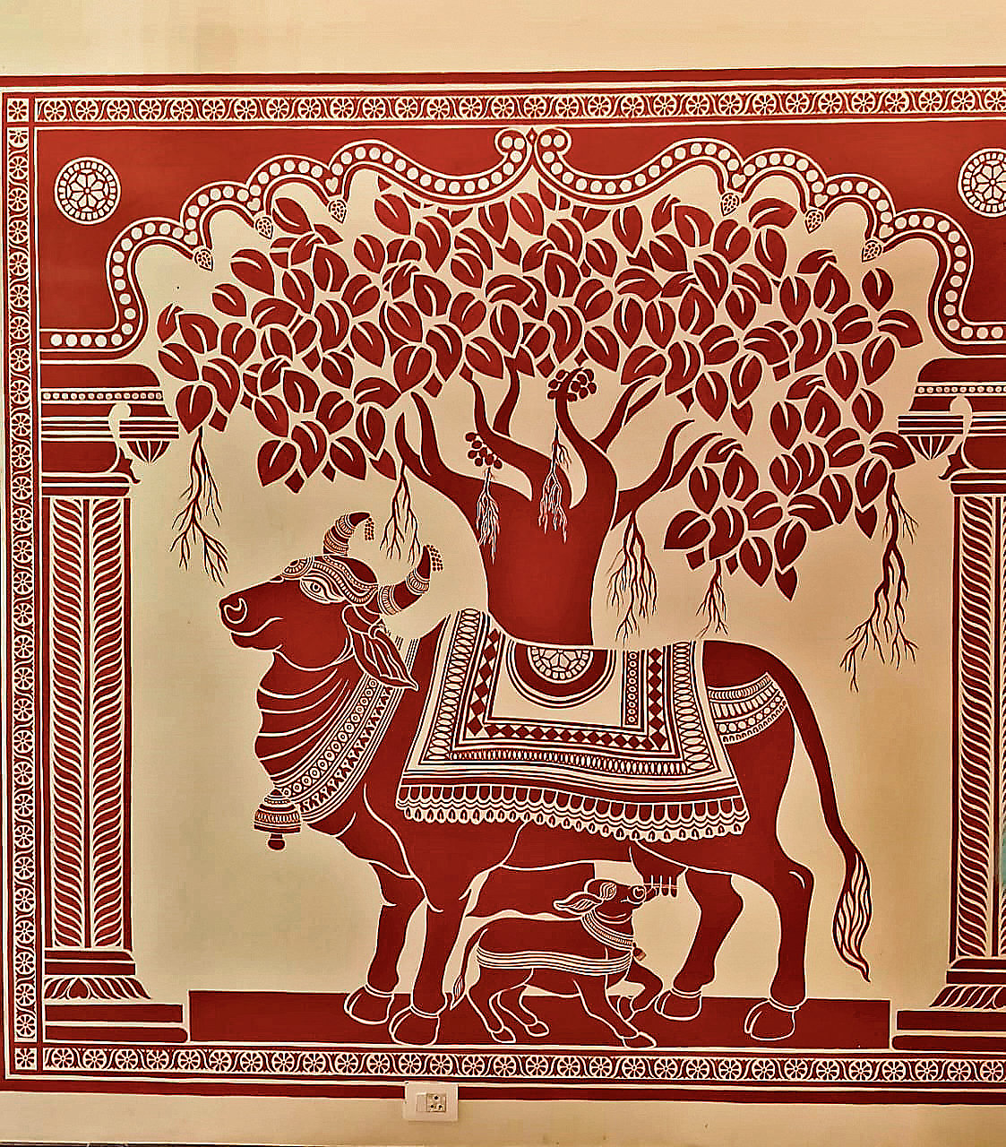 Kaavi Art: ಭಿತ್ತಿಯಲ್ಲಿ ಜೀವತಳೆವ ಕಾವಿ ಕಲೆ