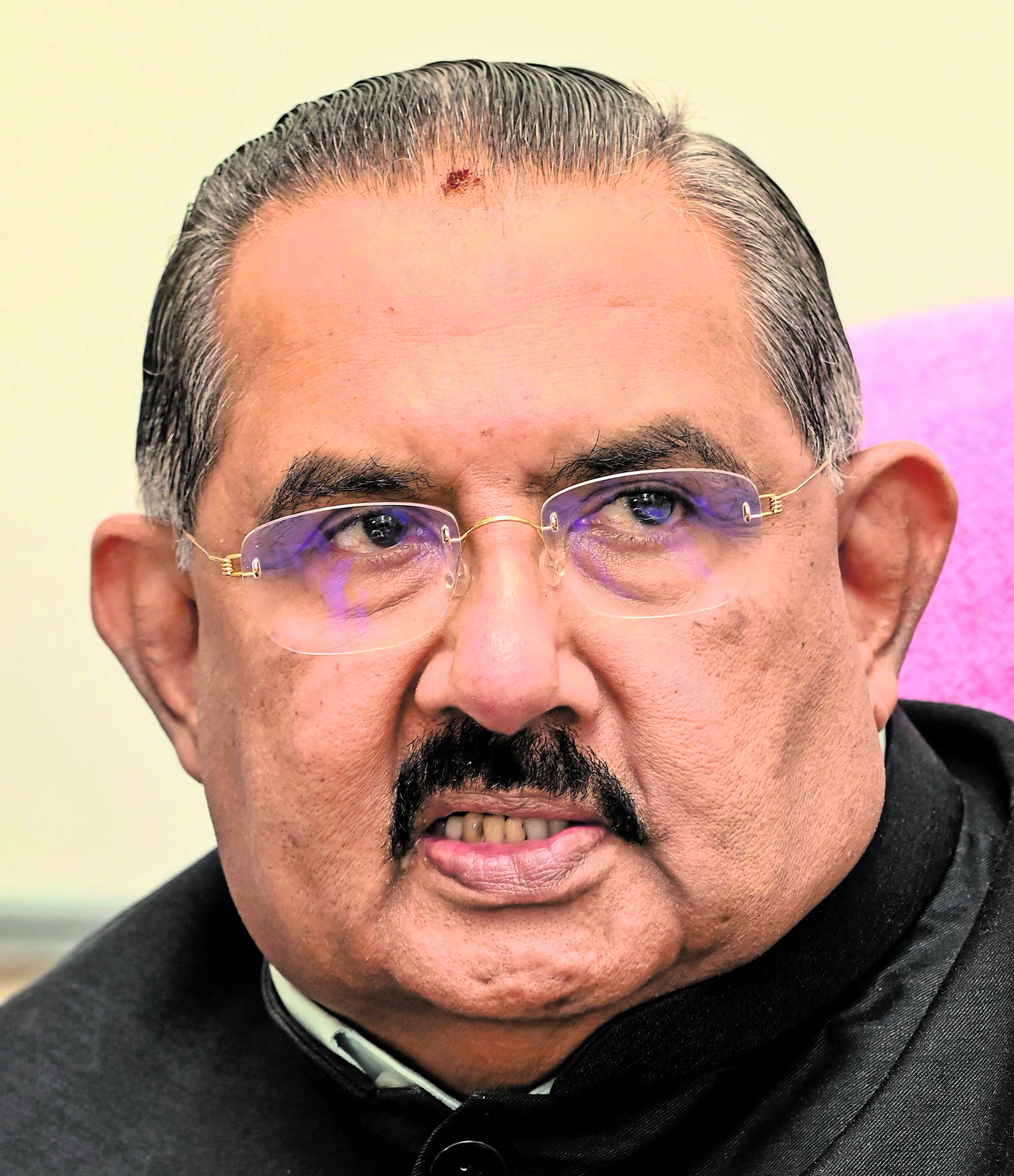 ಕರ್ನಾಟಕ ಮಾನವ ಹಕ್ಕುಗಳ ಆಯೋಗದ ಅಧ್ಯಕ್ಷ ಡಾ. ಟಿ. ಶ್ಯಾಮ್‌ ಭಟ್‌. ಪ್ರಜಾವಾಣಿ ಚಿತ್ರ.