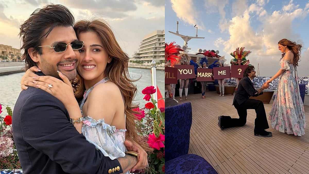 ಗಾಯಕ ಸ್ಟೆಬಿನ್ ಬೆನ್ ಜತೆ ನಟಿ ಕೃತಿ ಸನೋನ್ ಸಹೋದರಿ ನೂಪುರ್ ನಿಶ್ಚಿತಾರ್ಥ