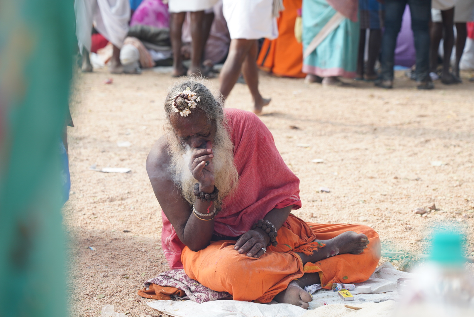ಸಾಧುವಿನ ಅಮಲಿನ ಸಂಭ್ರಮ