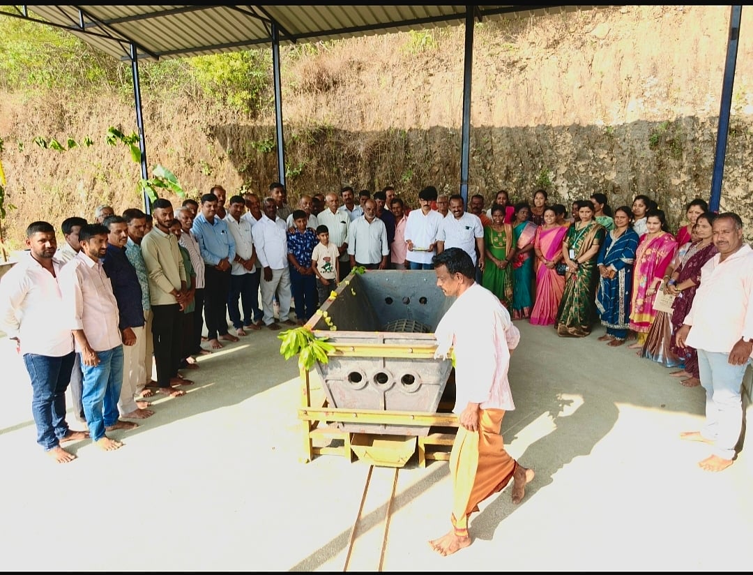 ಆಲ್ದೂರು: ಮುಕ್ತಿದಾಮದಲ್ಲಿ ಸಿಲಿಕಾನ್ ಚೇಂಬರ್ ಉದ್ಘಾಟನೆ