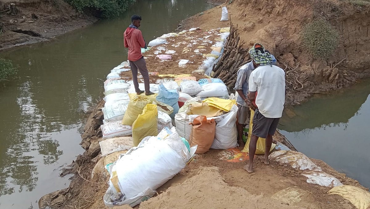 ಹಾನಗಲ್: ಸಂಕ್ರಾಂತಿ ಪುಣ್ಯಸ್ನಾನಕ್ಕೆ ಧರ್ಮಾ ನದಿ ನೀರಿನ ಕೊರತೆ?