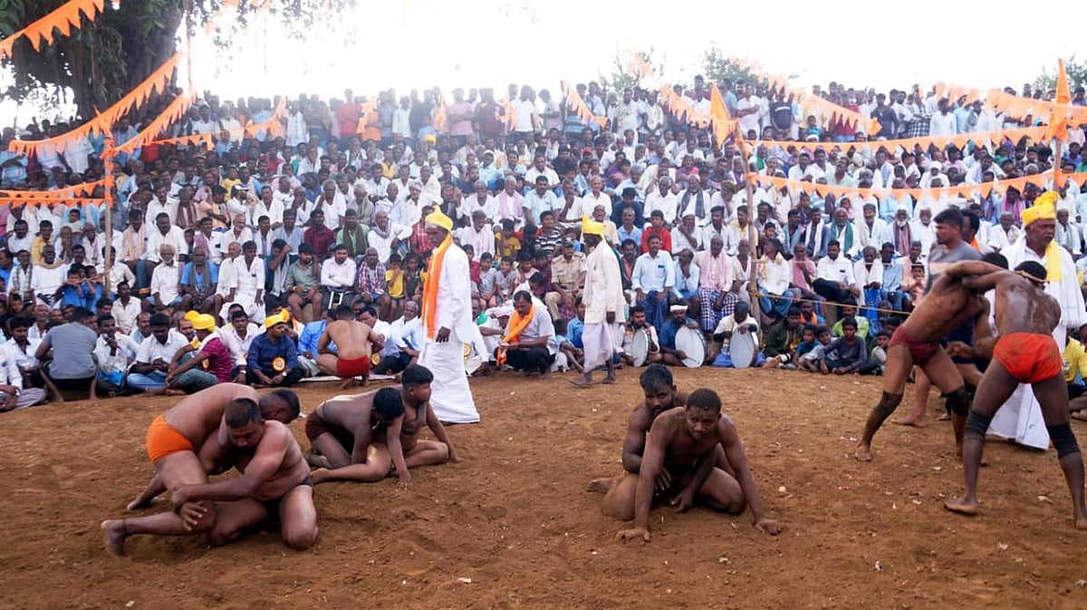 ಕುಸ್ತಿ: ಬೆಳ್ಳಿ ಕಡೆ ಗೆದ್ದ ದಾವಣಗೆರೆ ಯೋಗೇಶ್ ಪೈಲ್ವಾನ್