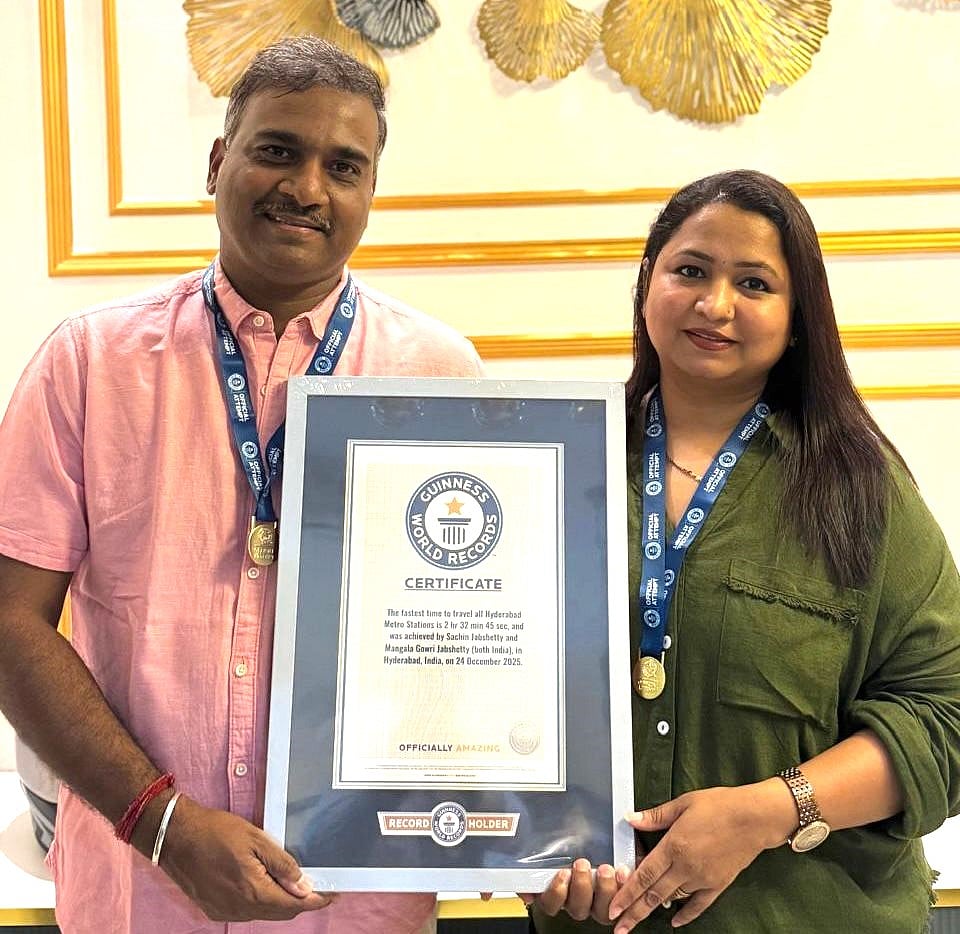 ಬೀದರ್ ದಂಪತಿಯಿಂದ ಗಿನ್ನಿಸ್ ವಿಶ್ವ ದಾಖಲೆ