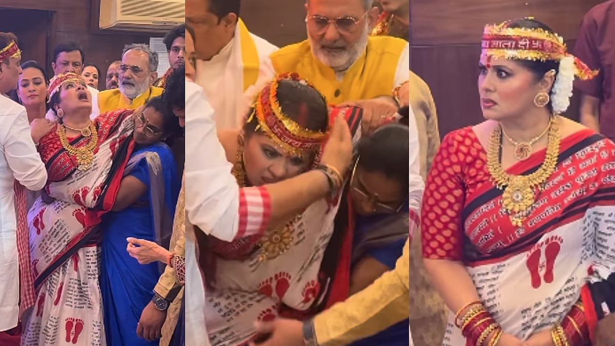 ಭಜನೆ ವೇಳೆ ದೇವಿ ಮೈಮೇಲೆ ಬಂದಂತೆ ವರ್ತಿಸಿದ ಖ್ಯಾತ ನಟಿ: ಮೈ ಜುಮ್ ಎನಿಸುವ ವಿಡಿಯೊ