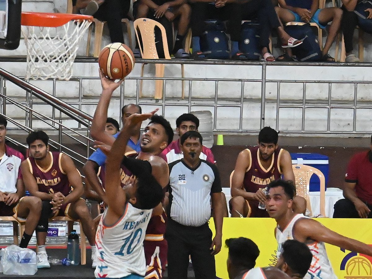 ಬ್ಯಾಸ್ಕೆಟ್‌ಬಾಲ್‌: ಕರ್ನಾಟಕ ಪುರುಷರ ತಂಡಕ್ಕೆ ಜಯ