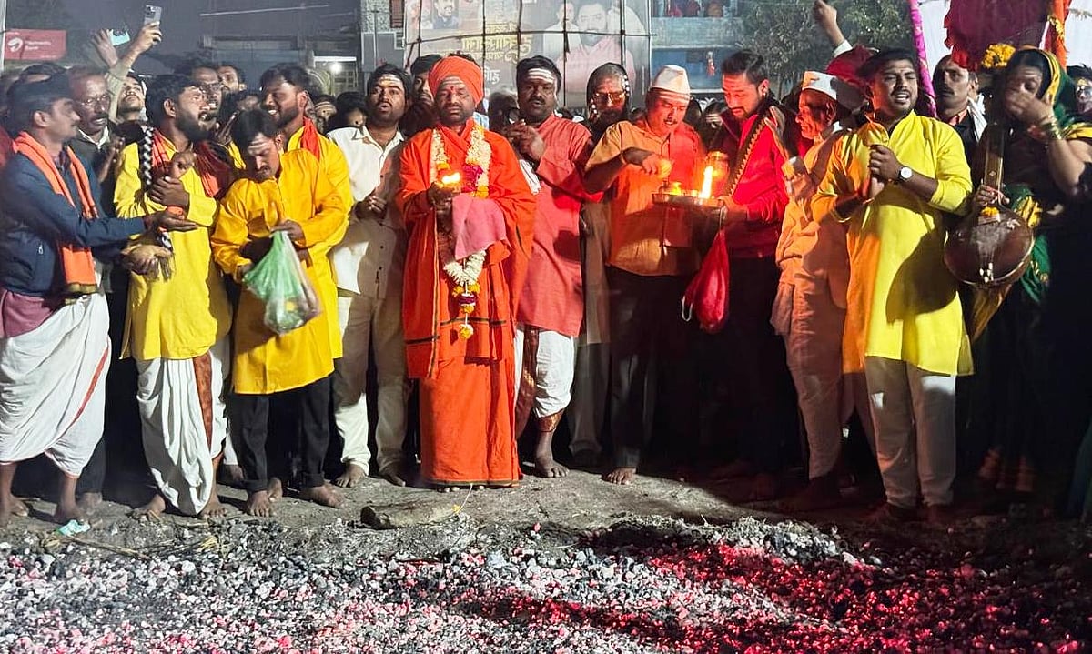 ಕಮಲನಗರ | ಉದಗೀರನಲ್ಲಿ ಅದ್ಧೂರಿ ಪಲ್ಲಕ್ಕಿ ಉತ್ಸವ