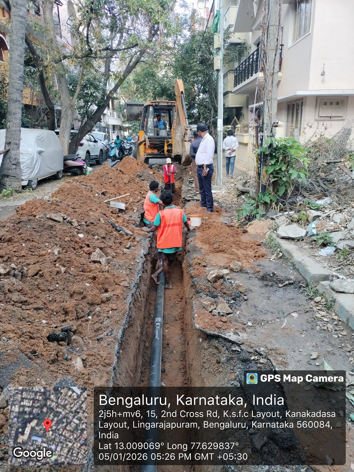 ಲಿಂಗರಾಜಪುರ: ಪೈಪ್‌ ತುಕ್ಕು ಹಿಡಿದಿರುವ ಕಾರಣ ನೀರು ‌ಕಲುಷಿತ– ಜಲಮಂಡಳಿ