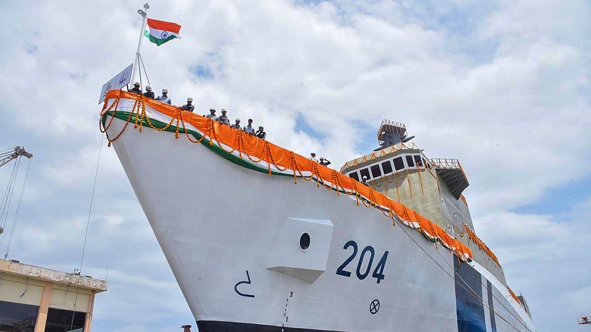 ಭಾರತೀಯ ಕರಾವಳಿ ಪಡೆ ಸೇರಿದ 'ಸಮುದ್ರ ಪ್ರತಾಪ್'