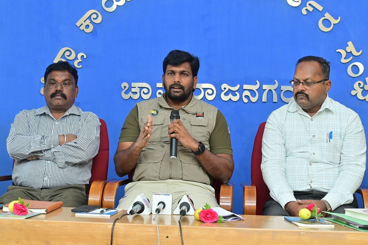 ಚಾಮರಾಜನಗರ| ಮಾನವ–ಪ್ರಾಣಿ ಸಂಘರ್ಷ ತಡೆಗೆ ಎಐ ತಂತ್ರಜ್ಞಾನ: ಪ್ರಭಾಕರನ್‌