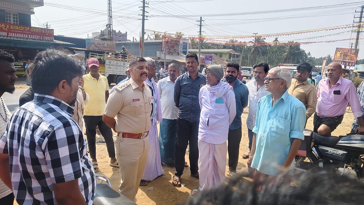 ಕೈಮರ; ಡಿವೈಎಸ್ಪಿ ಭೇಟಿ