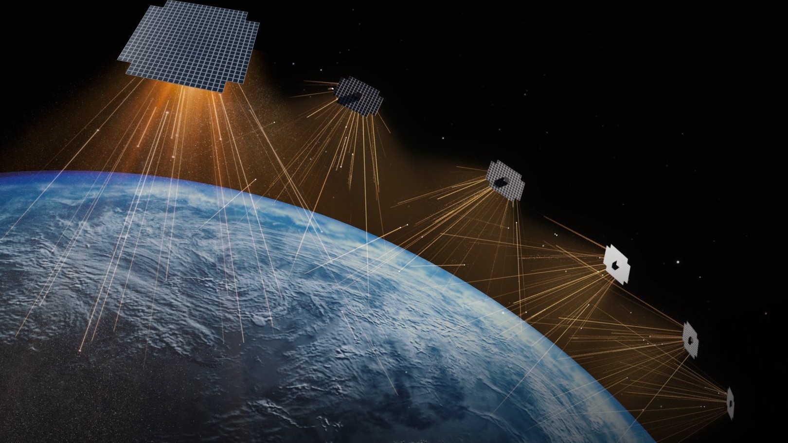 ಉಪಗ್ರಹ ಪುಂಜದ ಮೂಲಕ ಭೂಮಿ ಮೇಲಿರುವ ಮೊಬೈಲ್‌ಗಳಿಗೆ ನೆಟ್‌ವರ್ಕ್‌ ಸಂಪರ್ಕ