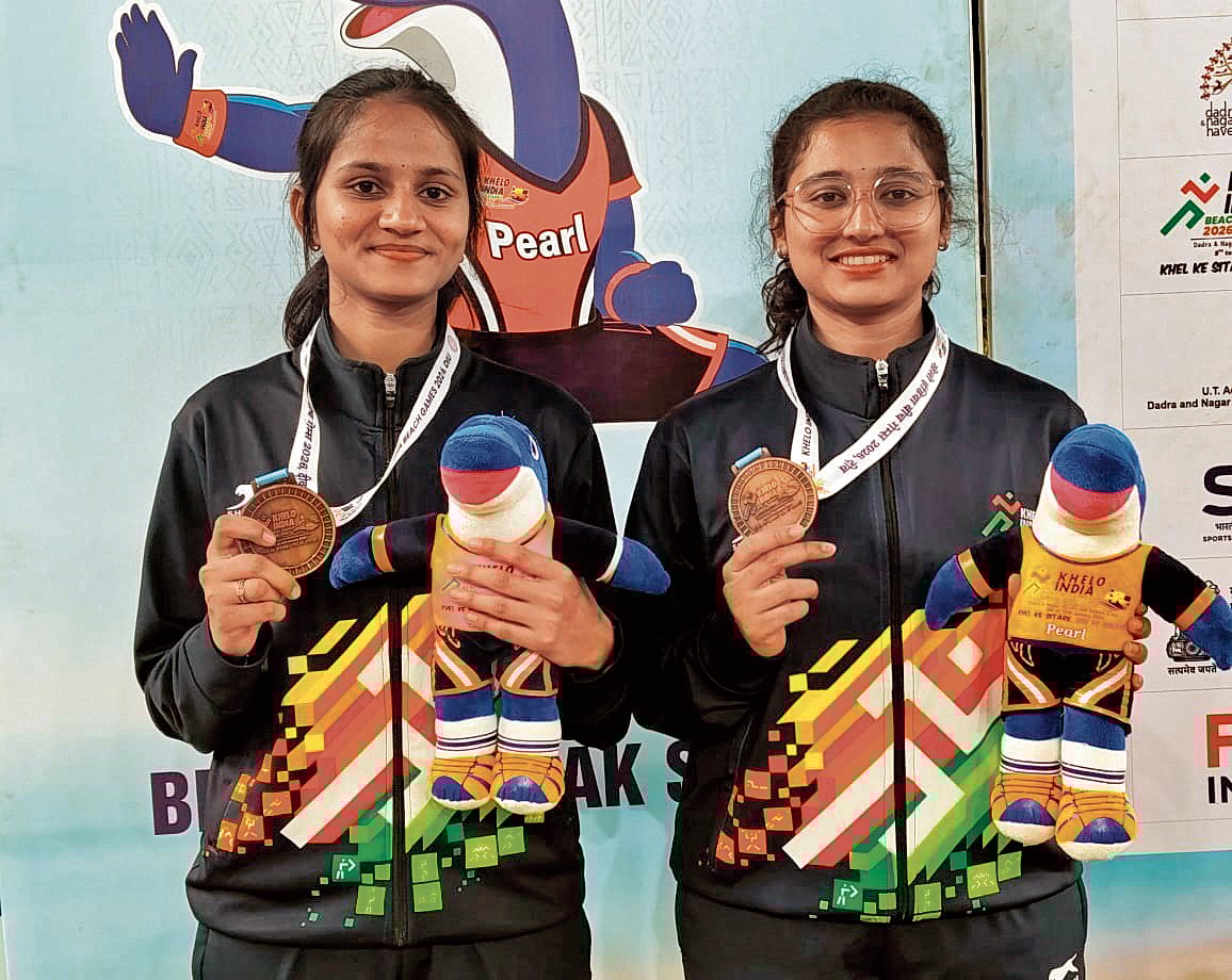 ಖೇಲೊ ಇಂಡಿಯಾ ಬೀಚ್‌ ಗೇಮ್ಸ್‌: ಕರ್ನಾಟಕಕ್ಕೆ ಮೊದಲ ಪದಕ ಗೆದ್ದ ರಿಷಿತಾ–ದೇಚಮ್ಮ