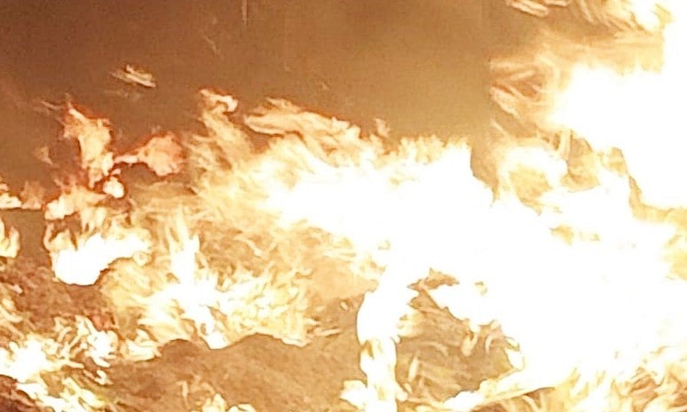 ಕುರುಗೋಡು | ಬಣವೆಗೆ ಬೆಂಕಿ: ₹60 ಸಾವಿರ ನಷ್ಟ