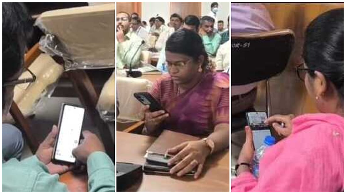 ರಾಯಚೂರು | ಲೋಕಾಯುಕ್ತರ ಸಭೆಯಲ್ಲಿ ಅಧಿಕಾರಿಗಳು ಮೊಬೈಲ್‌ನಲ್ಲಿ ಬ್ಯುಸಿ