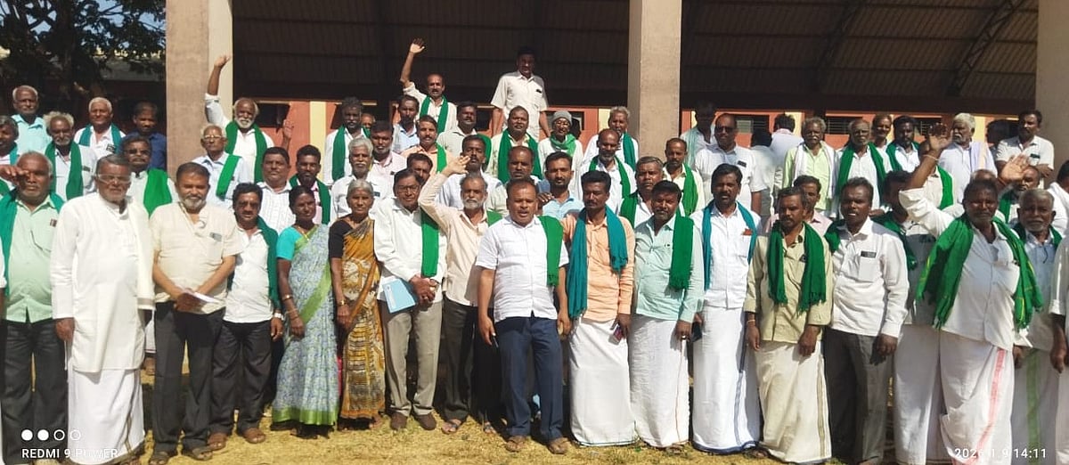 ಭದ್ರಾ ಮೇಲ್ದಂಡೆ: ಕಾಮಗಾರಿಗೆ ವೇಗ ನೀಡಲು ರೈತ ಸಂಘ ಒತ್ತಾಯ