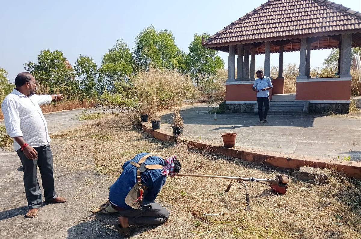 ಪರಶುರಾಮ ಥೀಮ್ ಪಾರ್ಕ್‌: ಸ್ವಚ್ಛತಾ ಕಾರ್ಯ