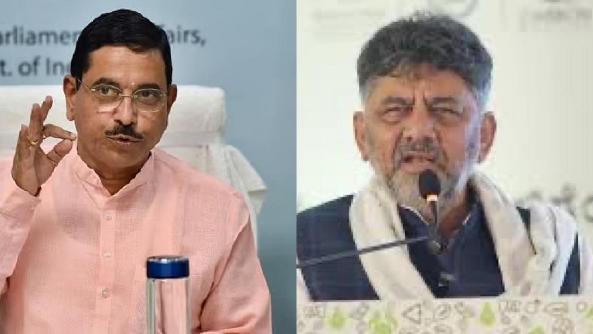 ಉದ್ಯೋಗ ಖಾತ್ರಿ ಬಗ್ಗೆ ಬಹಿರಂಗ ಚರ್ಚೆ: ಜೋಶಿಗೆ ಡಿಕೆಶಿ ಪಂಥಾಹ್ವಾನ