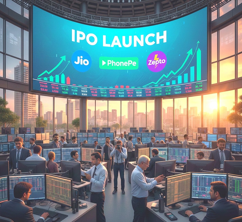 ಜಿಯೊ, ಫೋನ್‌ ಪೆ, ಜೆಪ್ಟೋ ಸೇರಿದಂತೆ ಈ ವರ್ಷ ಐಪಿಒಗೆ ತೆರೆದುಕೊಳ್ಳುವ ಕಂಪನಿಗಳಿವು