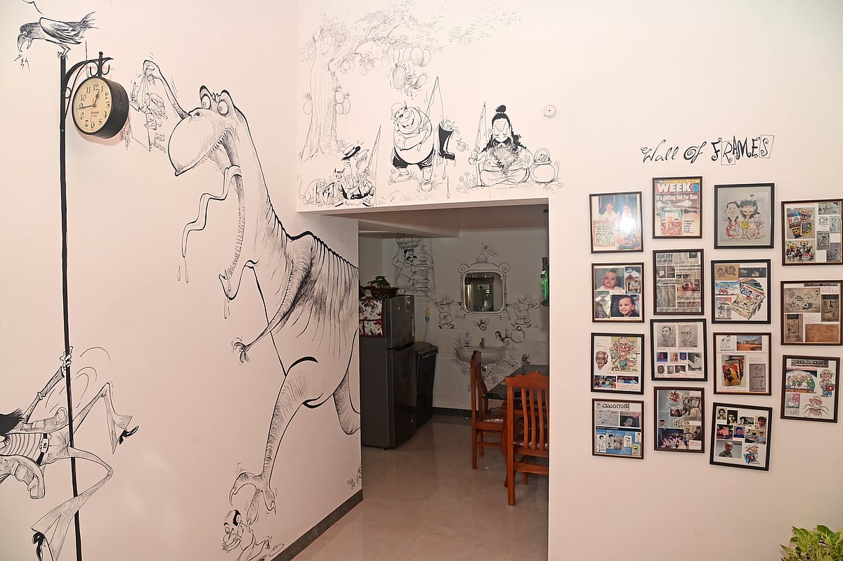 ಕಲಾವಿದನ ಬೀಡು; ಕಾರ್ಟೂನ್‌ ಗೂಡು