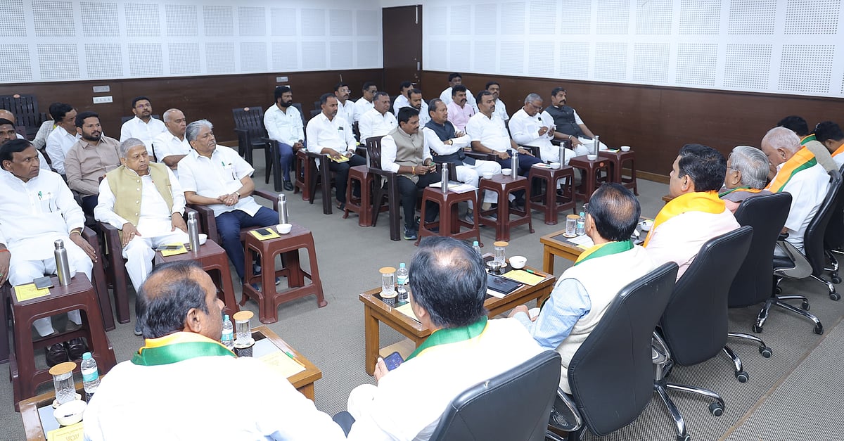 ಬೀದರ್‌ ಜಿಲ್ಲಾ ಮುಖಂಡರೊಂದಿಗೆ ವಿಜಯೇಂದ್ರ ಸಭೆ