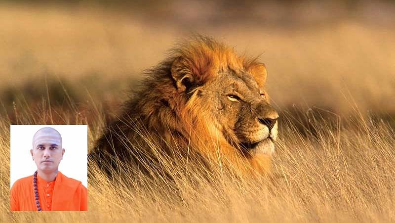 ಮನವೆಂಬ ಮೃಘಾಲಯದೊಳಗೆ ಅರಿವಿಲ್ಲದ ಮೃಘರಾಜ