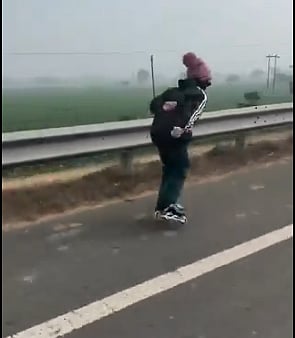 450 ಕಿ.ಮೀ ಸ್ಕೇಟಿಂಗ್; ವಿಭಿನ್ನ ರೀತಿಯಲ್ಲಿ ರಾಮದರ್ಶನ ಪಡೆದ 9 ವರ್ಷದ ಬಾಲಕಿ