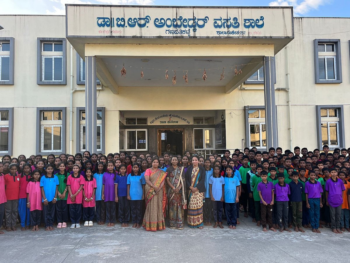 ಕಳಸ ಅಂಬೇಡ್ಕರ್ ವಸತಿ ಶಾಲೆಗೆ ಶಾಸಕಿ ನಯನ ಮೋಟಮ್ಮ ಭೇಟಿ: ಮೆಚ್ಚುಗೆ