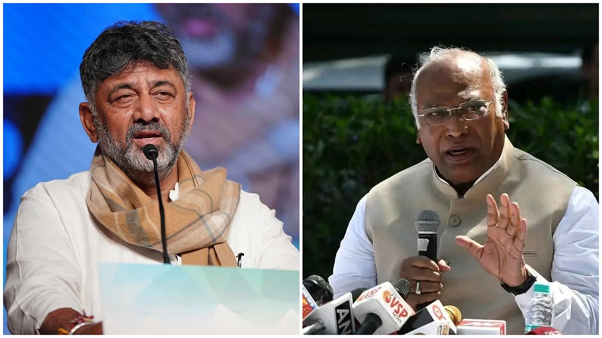 ನಮಗೆ ನಿಮ್ಮ ಕ್ಷೇತ್ರದ ಶೇ 75ರಷ್ಟಾದರೂ ಅನುದಾನ ಕೊಡಿ: ಡಿಕೆಶಿಗೆ ಖರ್ಗೆ ಟಾಂಗ್