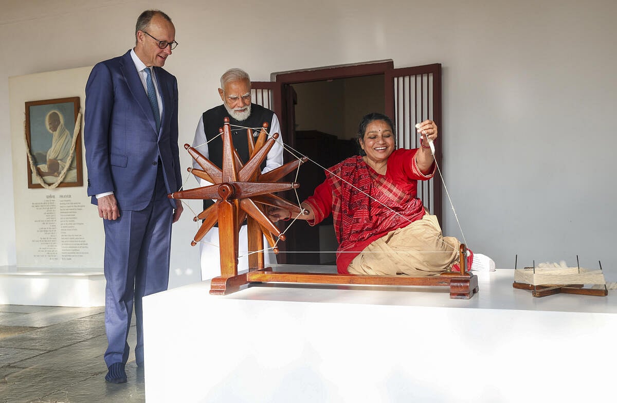 ಮಹಾತ್ಮ ಗಾಂಧಿ ಸಂದೇಶಗಳು ಇಂದು ಹೆಚ್ಚು ಪ್ರಸ್ತುತ: ಜರ್ಮನ್ ಚಾನ್ಸೆಲರ್