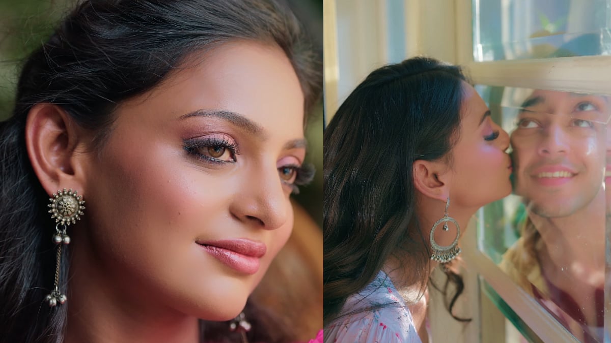 ರೊಮ್ಯಾಂಟಿಕ್‌ ಹಾಡಿನಲ್ಲಿ ಕುಂಭಮೇಳದ ಸುಂದರಿ ಮೊನಾಲಿಸಾ: ವಿಡಿಯೊ