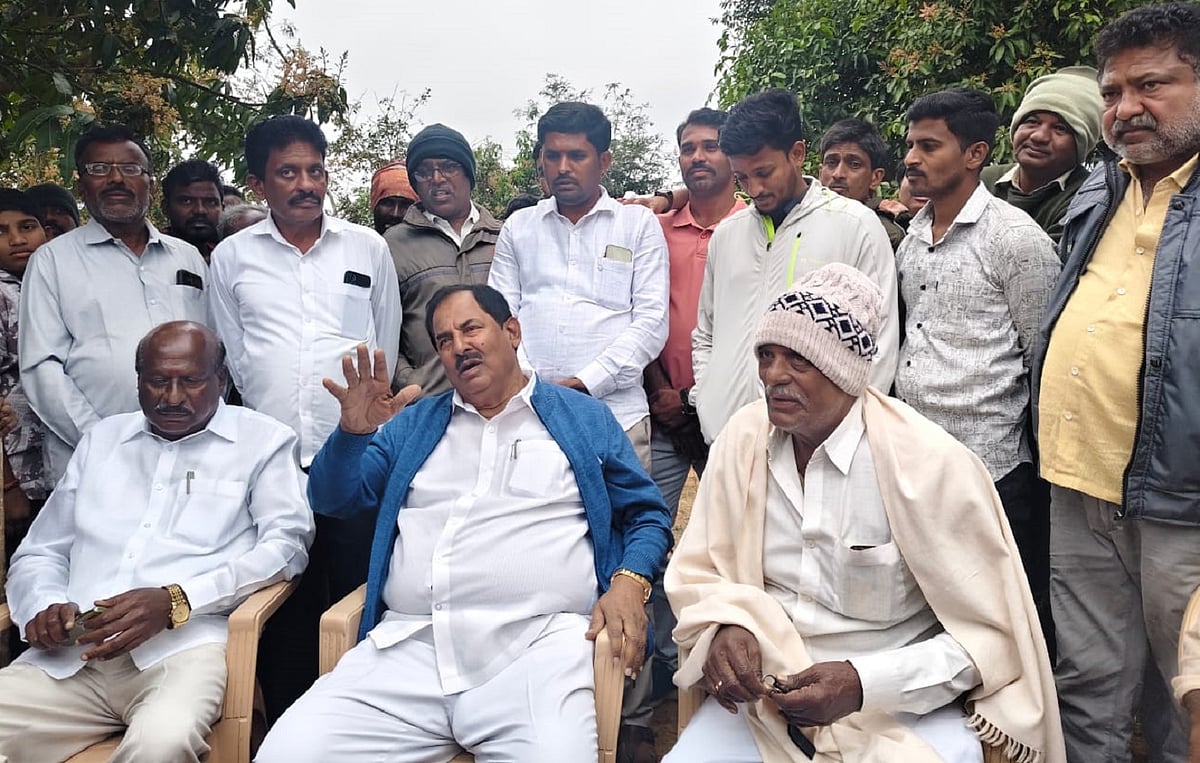 ಶ್ರೀನಿವಾಸಪುರ| ರೈತರಿಗೆ ತೊಂದರೆ ಕೊಟ್ಟರೆ ವಿಧಾನಸೌಧ ಮುತ್ತಿಗೆ: ಶಾಸ‌ಕ