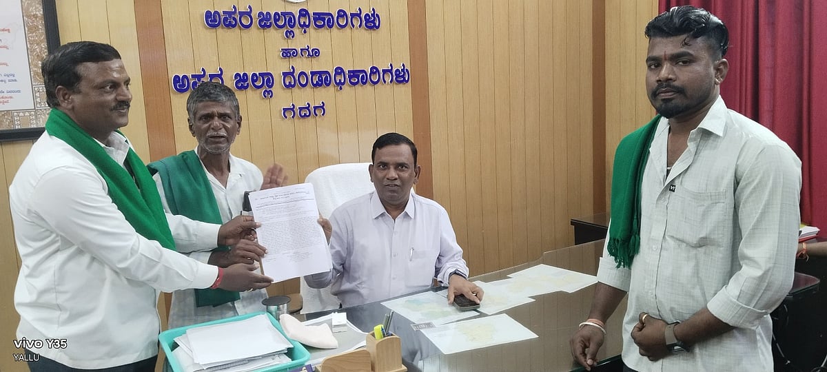 ಗದಗ: ಕಡಲೆ ಖರೀದಿ ಕೇಂದ್ರ ಆರಂಭಕ್ಕೆ ಆಗ್ರಹ