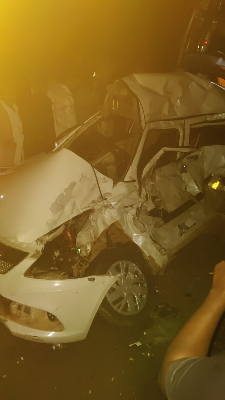 ತೀರ್ಥಹಳ್ಳಿ | ಭಾರತೀಪುರ ಕೆರೆ ಸಮೀಪ ಅಪಘಾತ: ಮೂವರು ಸಾವು