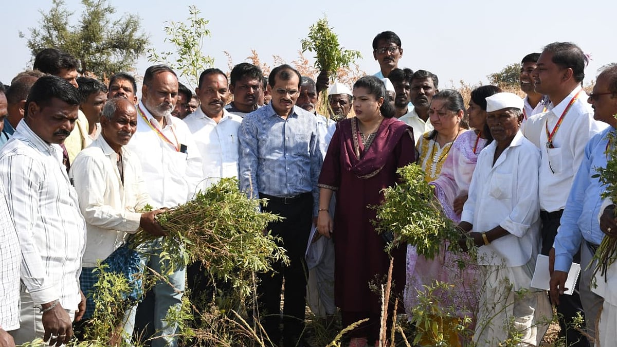 ಕೇಂದ್ರ ತಂಡದಿಂದ ಬೆಳೆ ಹಾನಿ ಪರಿಶೀಲನೆ: ಅನ್ನದಾತರ ಅಳಲು ಆಲಿಸಿದ‌ ತಂಡ