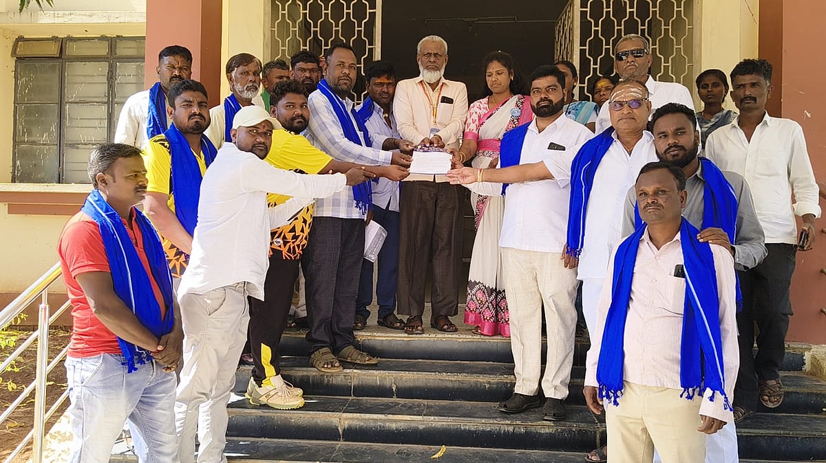 ಶಿರಹಟ್ಟಿ| ದಲಿತ ಸಮುದಾಯದ ಬೇಡಿಕೆ ಈಡೇರಿಕೆಗೆ  ಡಿಎಸ್ಎಸ್ ಆಗ್ರಹ