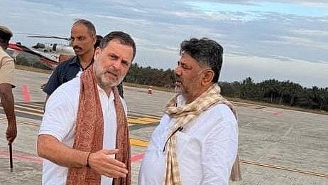 ಸಿಎಂ ಸಿದ್ದರಾಮಯ್ಯ-ಶಿವಕುಮಾರ್ ಜೊತೆ ರಾಹುಲ್ ಗಾಂಧಿ ಪ್ರತ್ಯೇಕ ಮಾತುಕತೆ