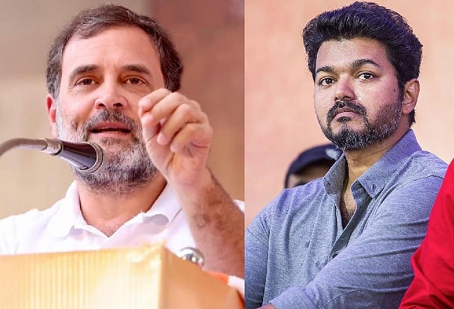 ವಿಜಯ್ ನಟನೆಯ ‘ಜನ ನಾಯಗನ್‌’ಗೆ ರಾಹುಲ್ ಬೆಂಬಲ: ‘ಕೈ’, TVK, ಬಿಜೆಪಿ ಹೇಳಿದ್ದೇನು?