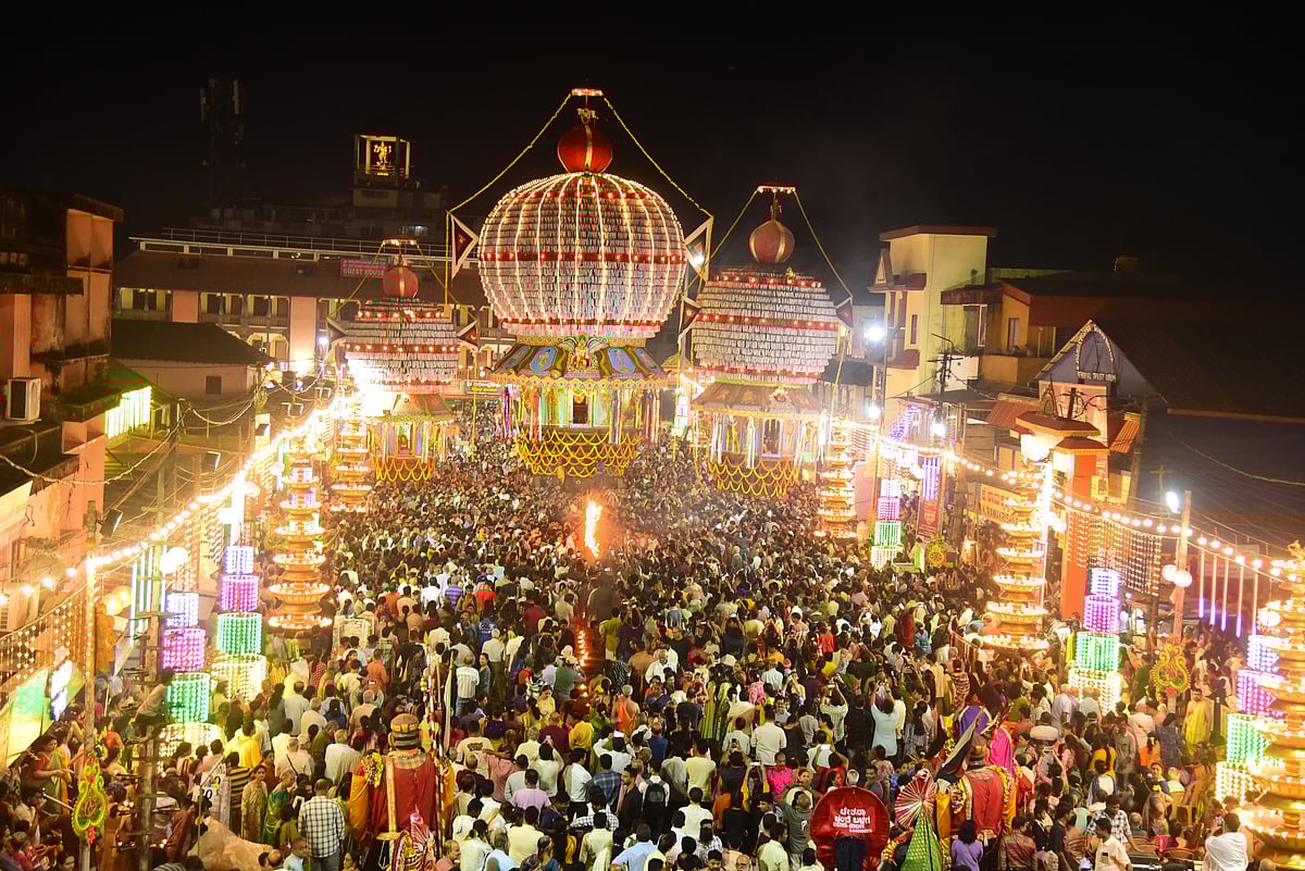 ಉಡುಪಿ: ಶ್ರೀಕೃಷ್ಣ ಮಠದಲ್ಲಿ ಮೂರುತೇರು ಉತ್ಸವ