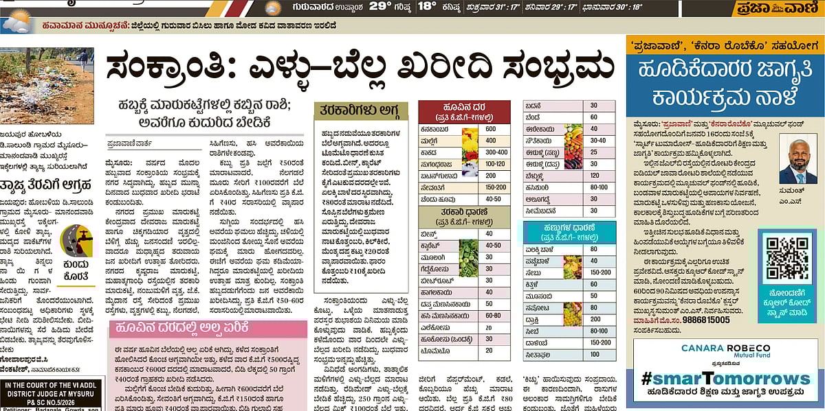 #smarTomorrows - ಮೈಸೂರು ( ಪೂರ್ವ ಈವೆಂಟ್ ಪ್ರಚಾರ )