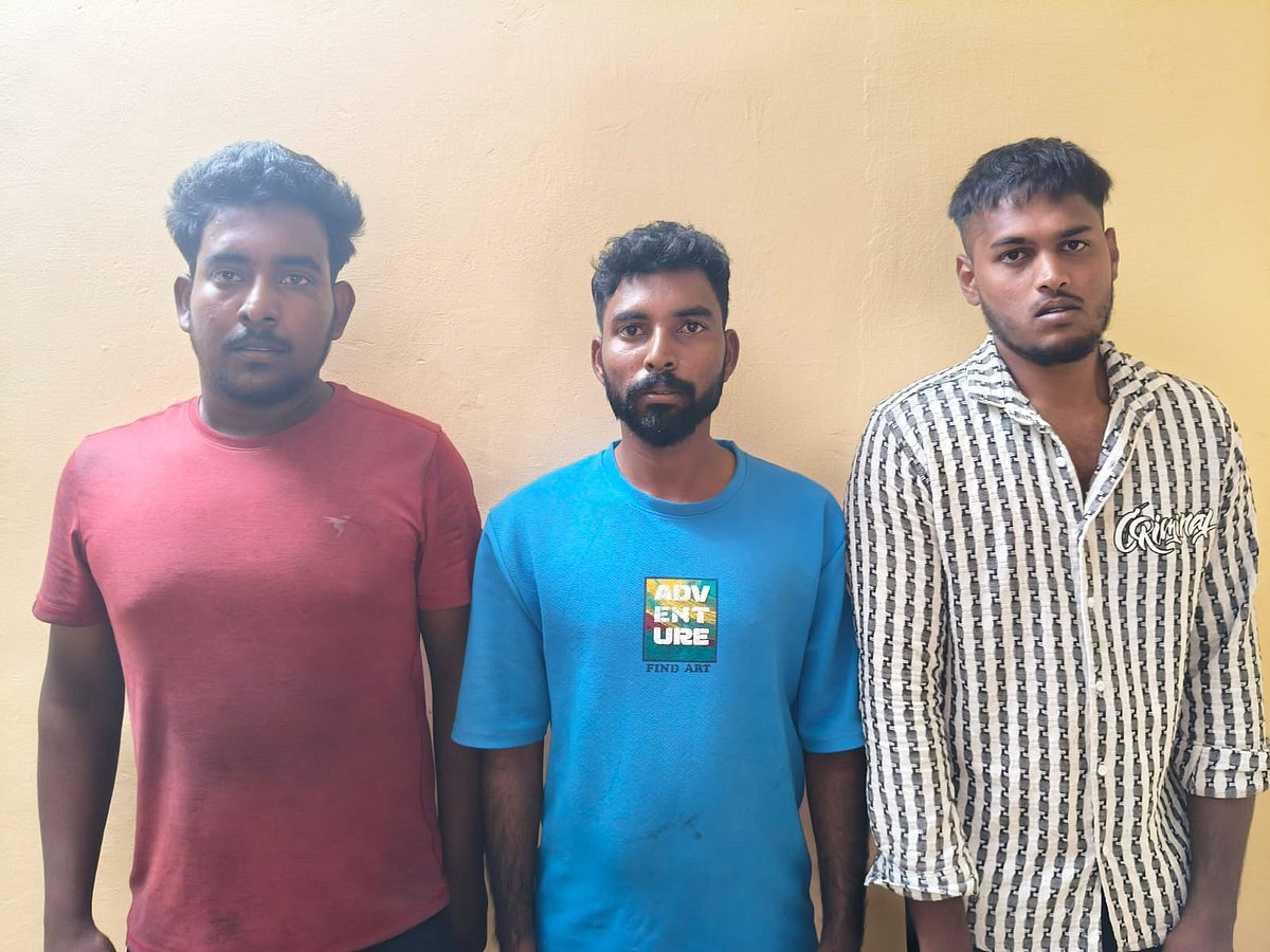 ರಾಮನಗರ: ಮೂವರು ಸರಗಳ್ಳರ ಬಂಧನ