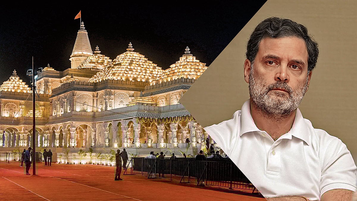 ರಾಹುಲ್‌ ಅಯೋಧ್ಯೆಯ ರಾಮಮಂದಿರಕ್ಕೆ ಭೇಟಿ ನೀಡಬಾರದು: ಸಂತರ ಆಗ್ರಹ