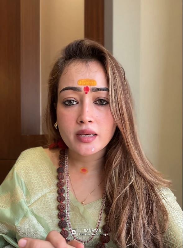 ನಾನು ಸೀತೆಯಲ್ಲ; ಸನಾತನ ಧರ್ಮ ಪ್ರಚಾರ ನಿಲ್ಲಿಸುತ್ತೇನೆ: ವೃತ್ತಿಗೆ ಮರಳಿದ ಸಾಧ್ವಿ