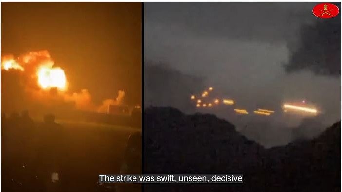 ಆಪರೇಷನ್ ಸಿಂಧೂರ, ಸೇನಾ ಕಾರ್ಯಾಚರಣೆಗಳ ವಿಡಿಯೊ ಹಂಚಿಕೊಂಡ ಸೇನೆ