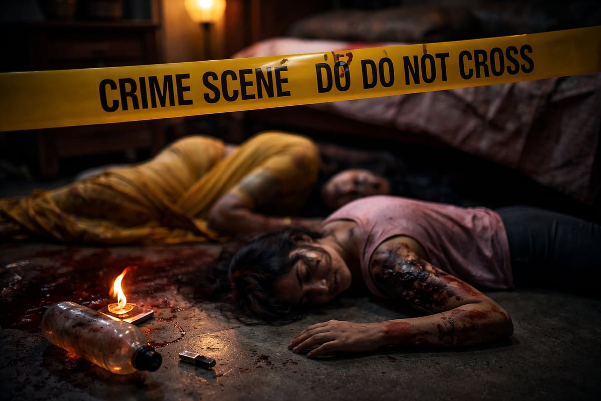 ಪುತ್ರಿ ಕೊಂದು ತಾಯಿ ಆತ್ಮಹತ್ಯೆ: ಸಂಜಯನಗರದ ಕೃಷ್ಣಪ್ಪ ಲೇಔಟ್‍ನಲ್ಲಿ ಕೃತ್ಯ