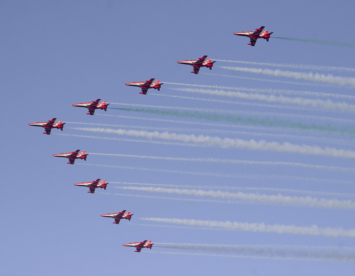 ಬೀದರ್‌: ನೀಲಿ ಆಗಸದಲ್ಲಿ ಲೋಹದ ಹಕ್ಕಿಗಳ ಕರಾಮತ್ತು