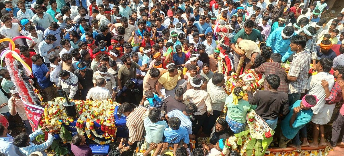 ಹಾವೇರಿ: ‘ಕರ್ಜಗಿ ಓಂ 112’ ಹೆಸರಿನ ಹೋರಿ ಸಾವು