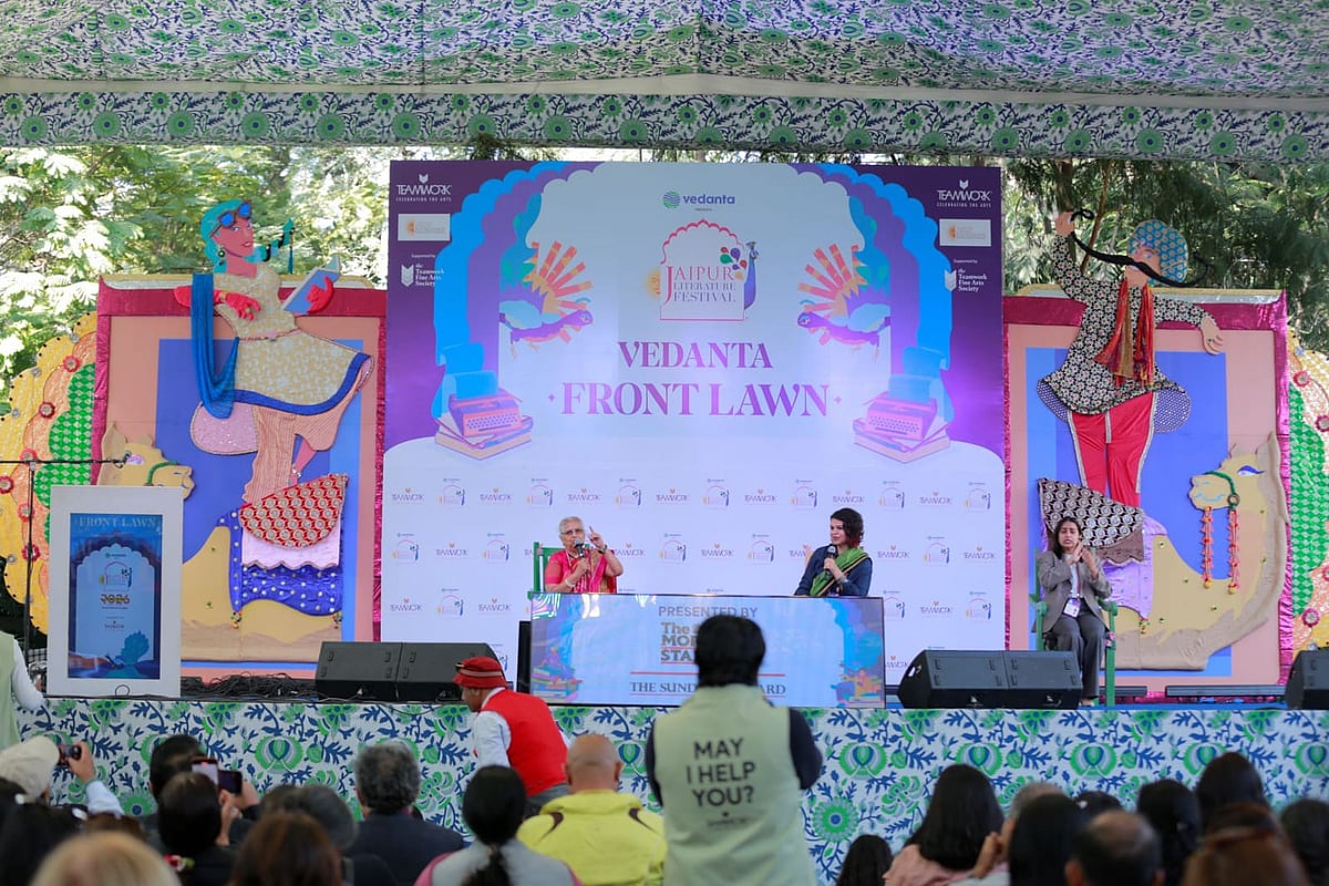 ಜೈಪುರ ಸಾಹಿತ್ಯ ಉತ್ಸವದ 3ನೇ ದಿನ ಕನ್ನಡ ಲೇಖಕರ ಕಲರವ: ಸುಧಾಮೂರ್ತಿ ಕಥಾಮೀಮಾಂಸೆ 