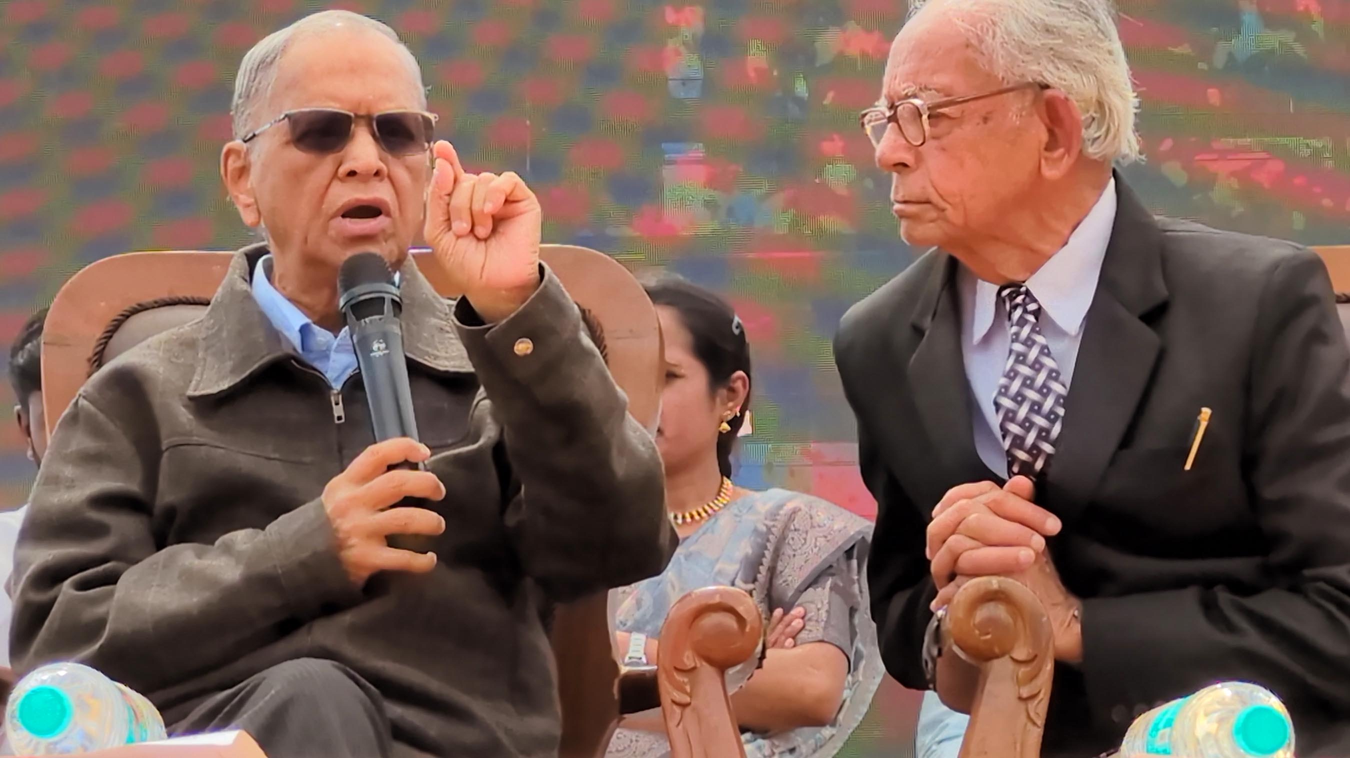 ಇನ್ಫೋಸಿಸ್ ಸಂಸ್ಥೆಯ ಸಂಸ್ಥಾಪಕ ಎನ್. ಆರ್. ನಾರಾಯಣಮೂರ್ತಿ